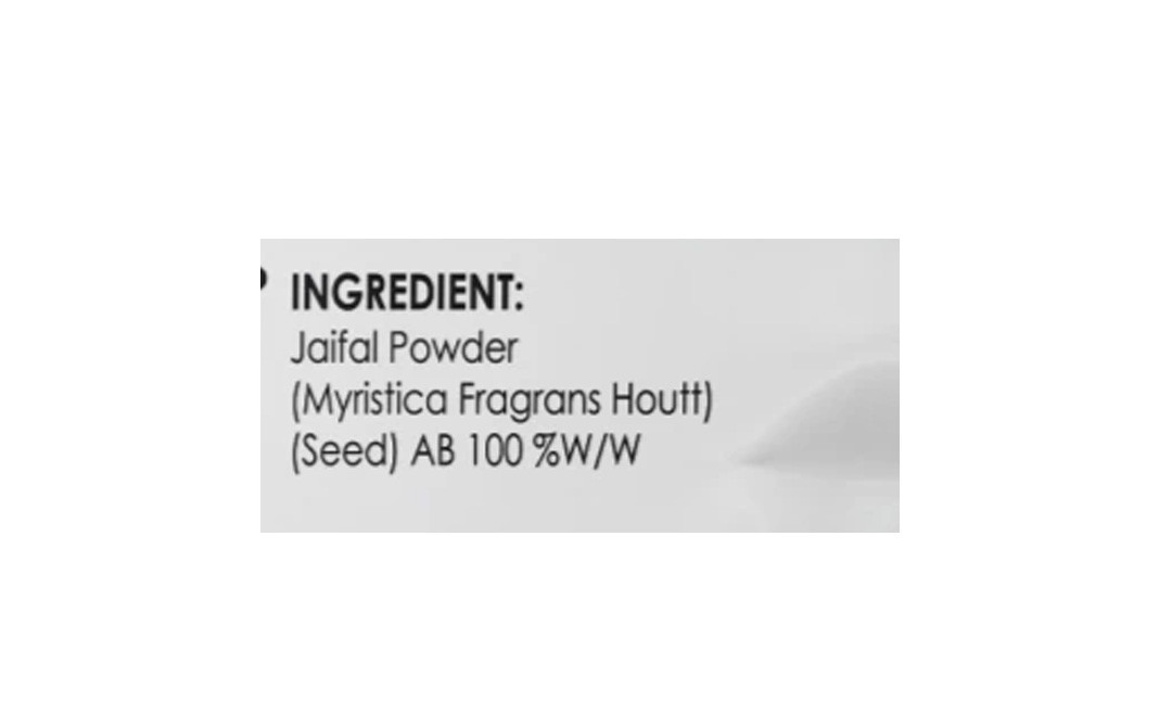 Health Vit Nutmeg Powder (Myristica Fragrans Houtt)   Pack  100 grams